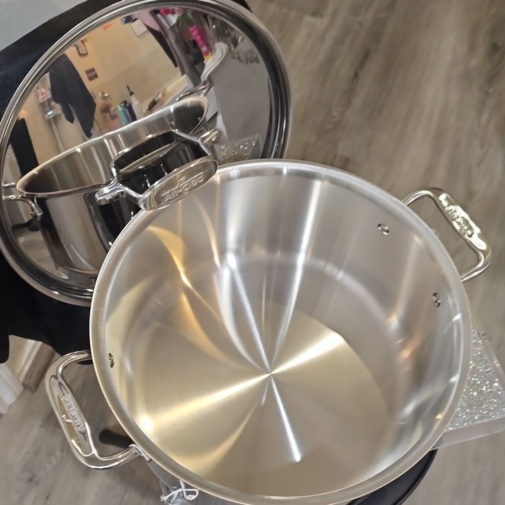 All-Clad Copper Core 8QT Covered Stock Pot - Picture 16 of 16
